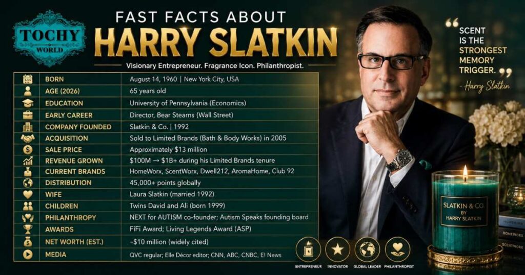Fast Facts About Harry Slatkin