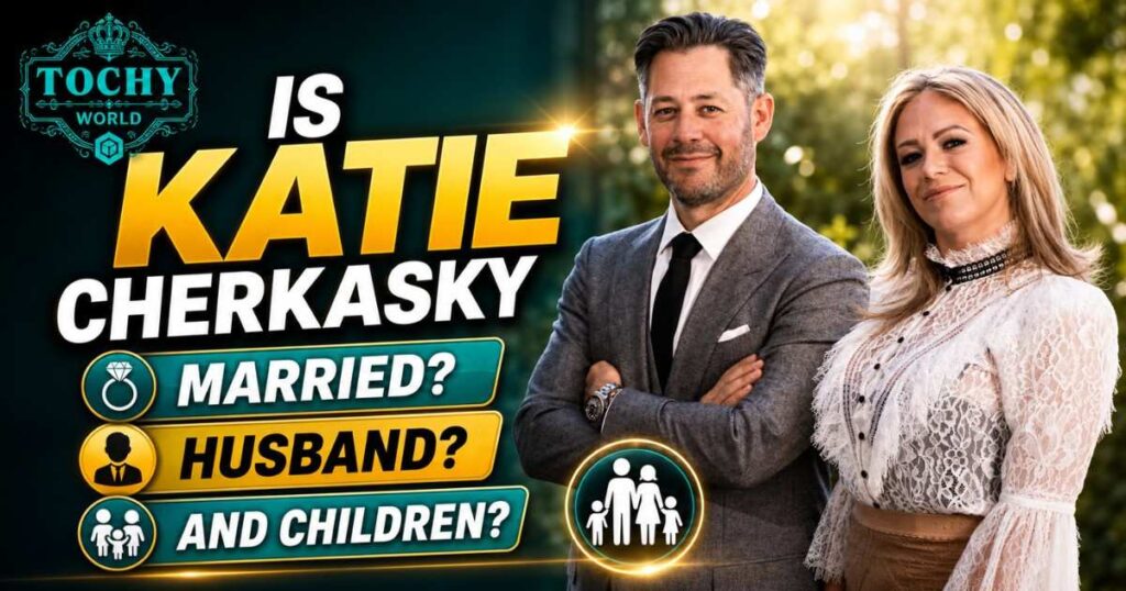 Is Katie Cherkasky married? Husband and children